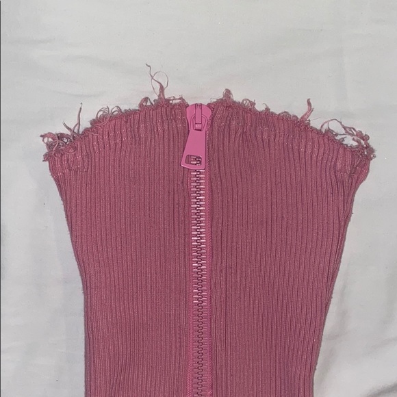 Fashion Nova Tube Top Crop - Picture 2 of 3